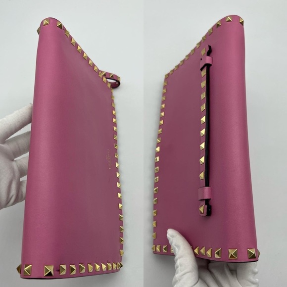 Authentic Valentino Garavani rockstud clutch - Picture 7 of 17